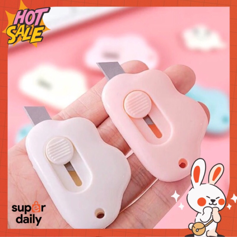 

CUTTER MINI IMUT KARAKTER WARNA PASTEL / SILET KECIL / PISAU KECIL