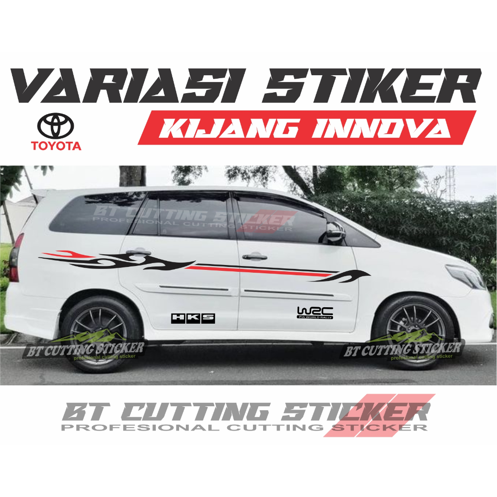 stiker kijang innova stiker mobil innova sticker cutting innova stiker kijang innova