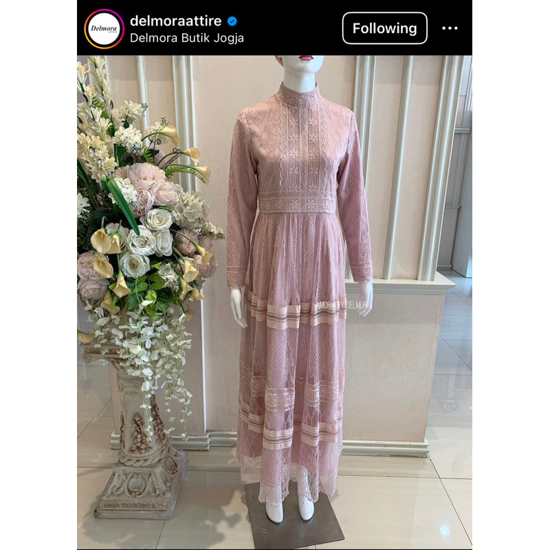 Delmora Attire Dress Kebaya