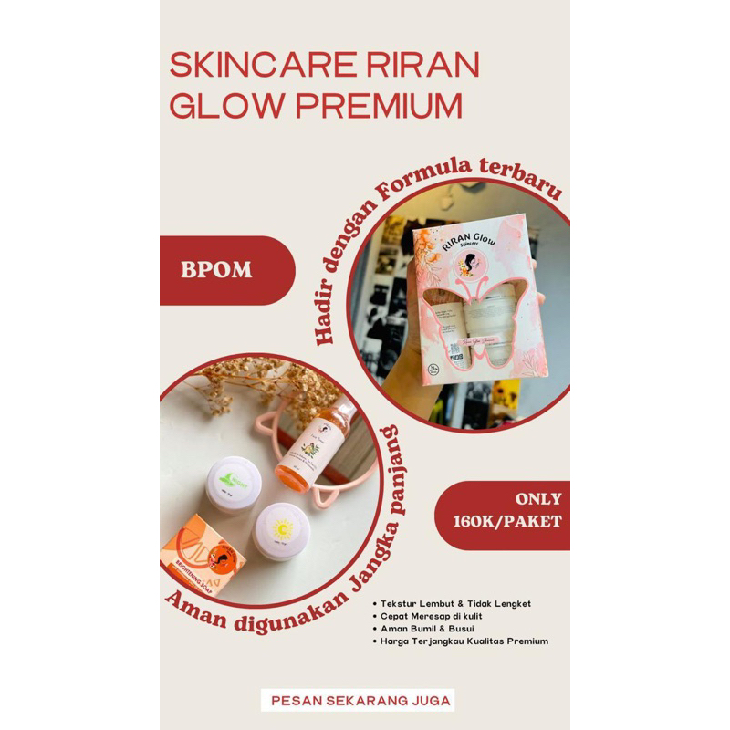 Riran Glow Skincare Premium (BPOM)