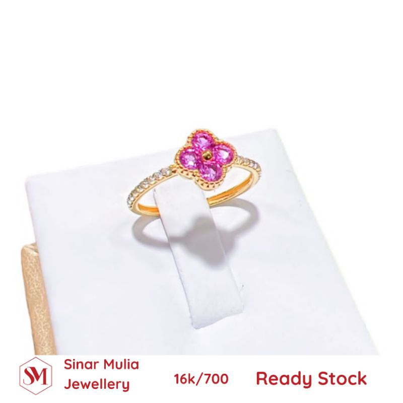 Cincin Vancleef Ad cor pink