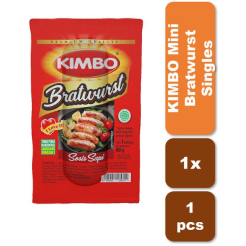 

KIMBO Bratwurst Sosis Sapi