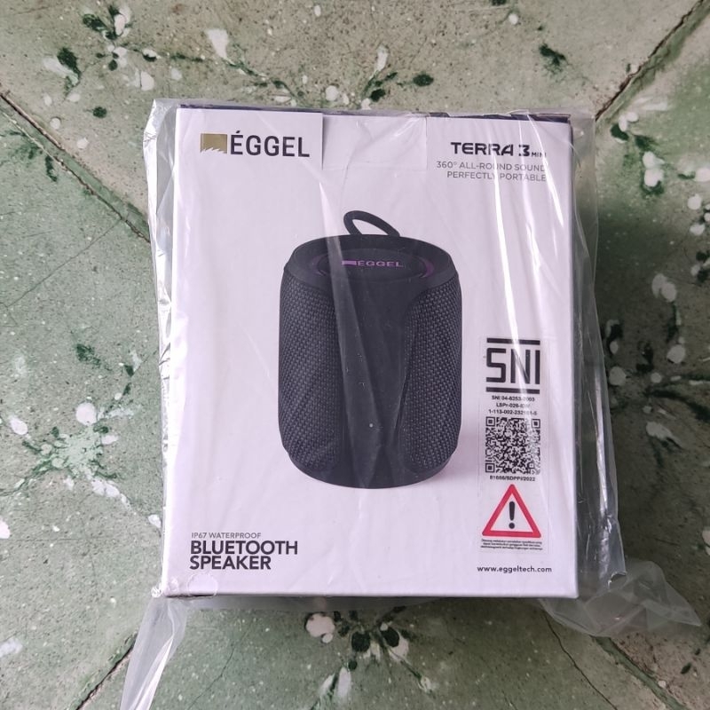Eggel Terra 3 Mini S 360 Waterproof PortableBluetooth Speaker - Garansi resmi Eggel Tera 3 mini