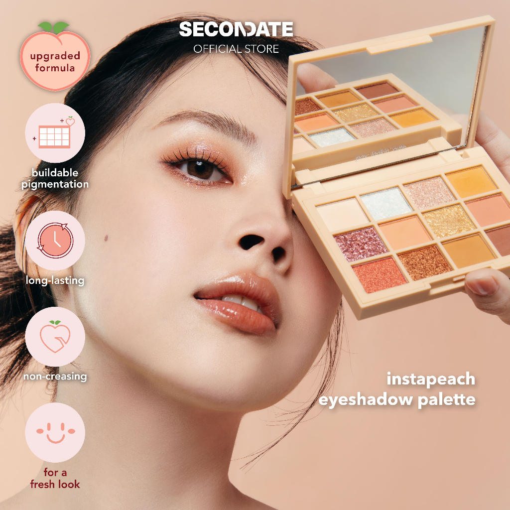 SECONDATE Instapeach Eyeshadow Palette