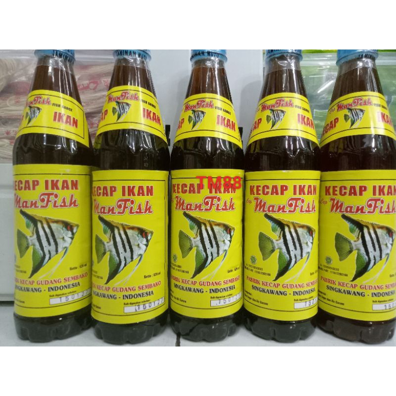 

KECAP IKAN CAP MANFISH/FISH SAUCE MANFISH KHAS SINGKAWANG KALIMANTAN