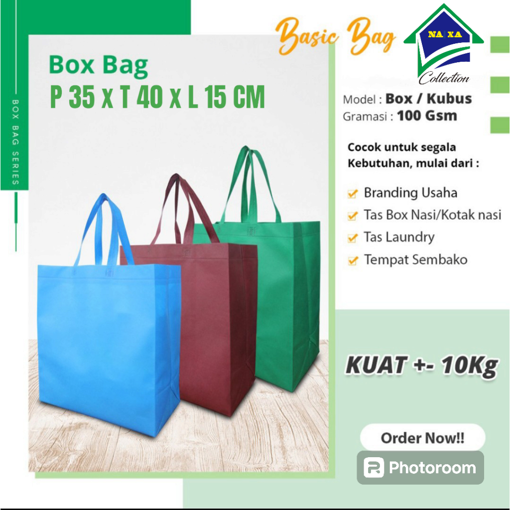 

Tas Kain Spunbond | Tas Spunbond Polos | Tas Sembako | Tas Souvenir | Tas Seminar | Tas Dokumen | Goodie Bag Polos | 35x15x40