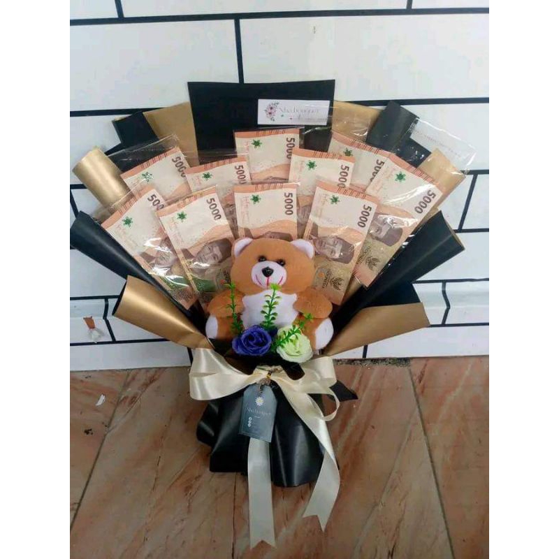buket boneka/buket wisuda/buket uang/hadiah ulang tahun hadiah