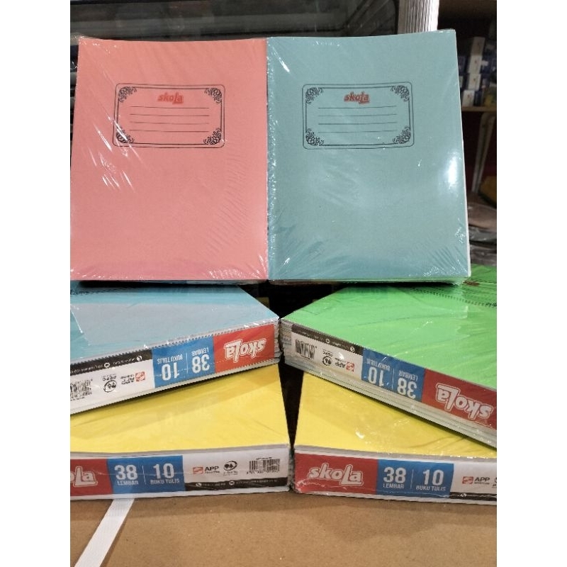 

! Pack Buku Tulis isi 38 Lembar Buku Skola Omey 1 produk Dengan Paperline & SIDU