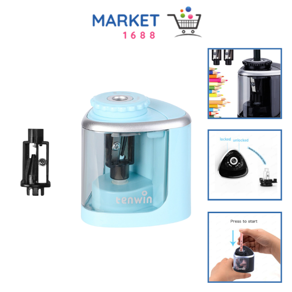 

Market1688 Refill Rautan Pensil Listrik Otomatis Manual Baterai Rautan Pensil Refill Elektrik Portebel Pencil Sharpener Rautan Pensil Rotary Pensil 6-8mm Untuk Alat Tulis Sekolah Kantor