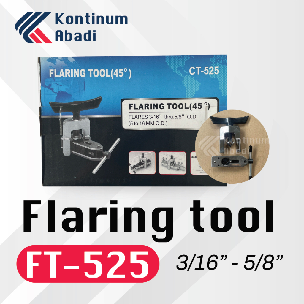 Flaring Tool Set Pipa AC - FT 525 | STARMEC