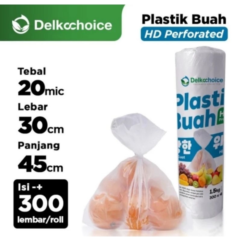 PLASTIK  SYUR BUAH HD ROLL FOTOCOPY PACKING OLSHOP HD PLONG BENING POLOS 30X45 1,5KG