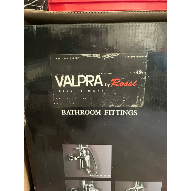 VALPRA by ROSSI Bathroom Shower Set original 100%