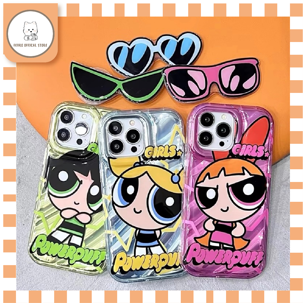 [COD] Casing Anak Perempuan Hologram Dengan Popsocket Soft Case iPhone XR 11 13 - IP