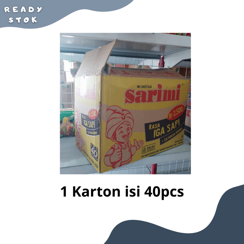 

MIE INSTAN KUAH SARIMI RASA IGA SAPI (1 Karton)