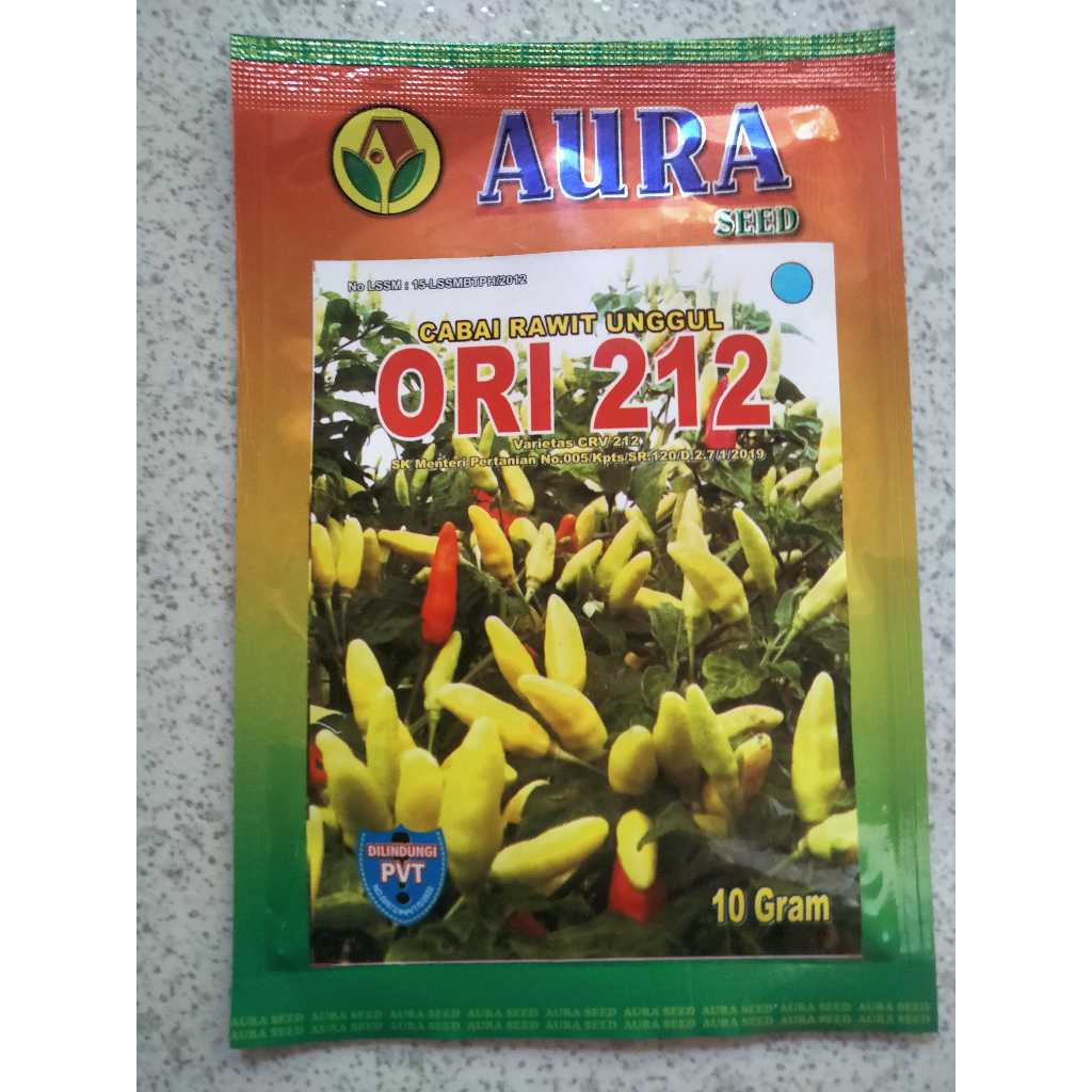 Benih Cabe Rawit ORI 212 - Bibit Cabe Rawit ORI212 - CRM ORI 212