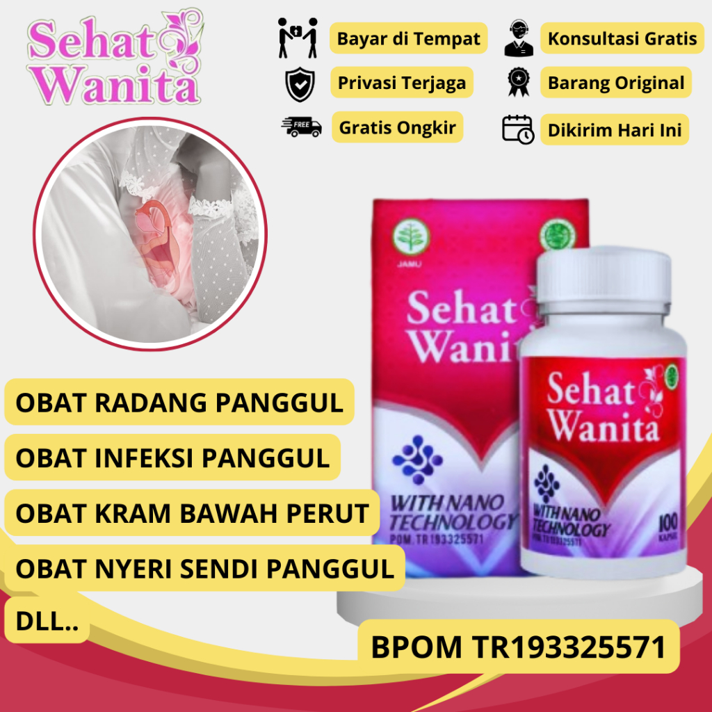 Obat Radang Panggul, Obat Nyeri Panggul, Obat Kram Bawah Perut, Obat Sakit Saat Berhubungan, Obat In
