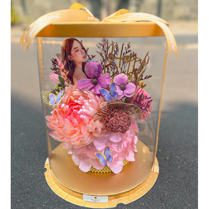 

cake flower birthday/kue bunga ulang tahun