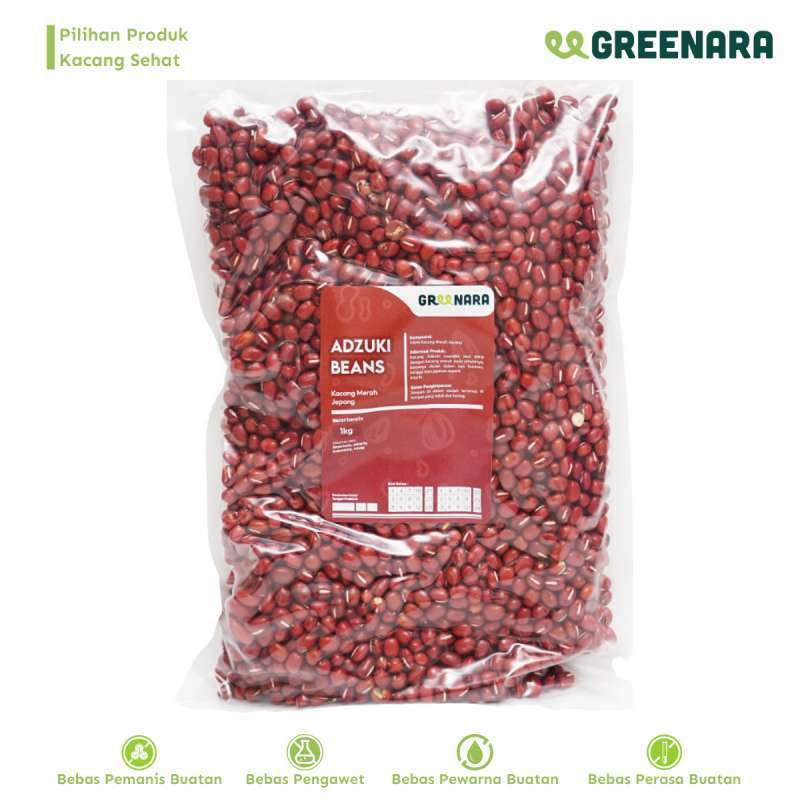 

Greenara Kacang Merah Jepang 1kg/ Adzuki Beans