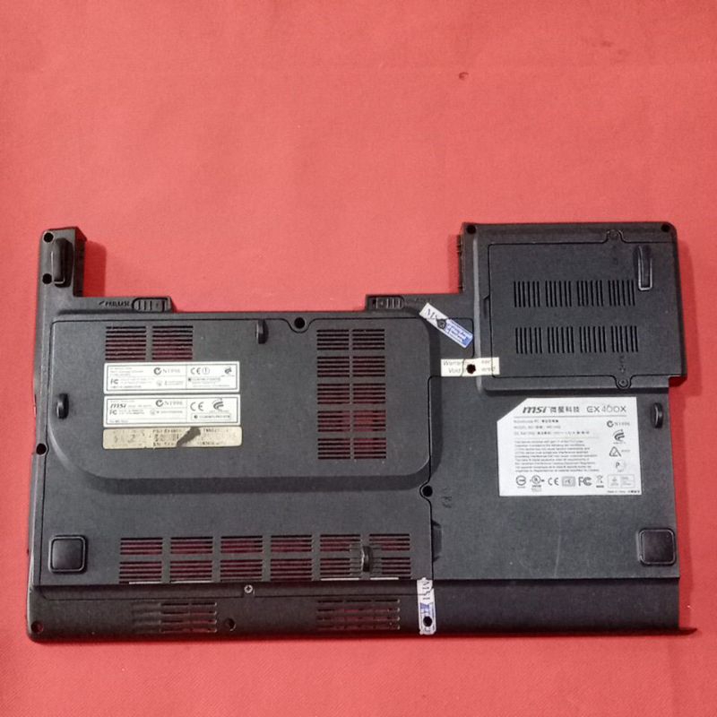 bottom case laptop msi ex460x ex460