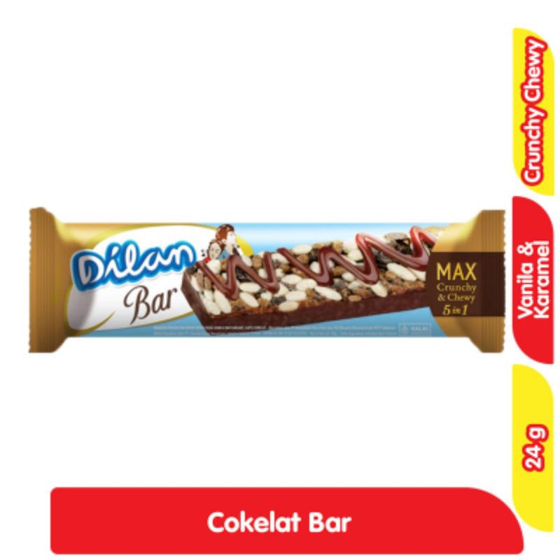 

Dilan Bar Max Snack Bar Vanila Karamel 24 g