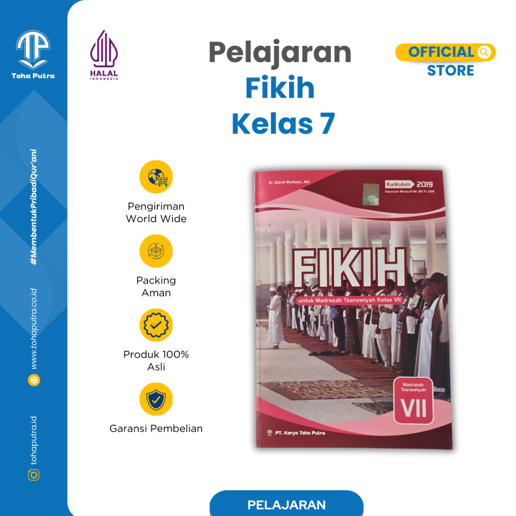 Toha Putra - Pelajaran Fikih Kelas 7 Kurikulum 2019