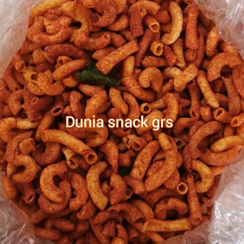 

Makaroni Pipa Bantet Daun Jeruk 500gr / Makroni bantat pedas daun jeruk