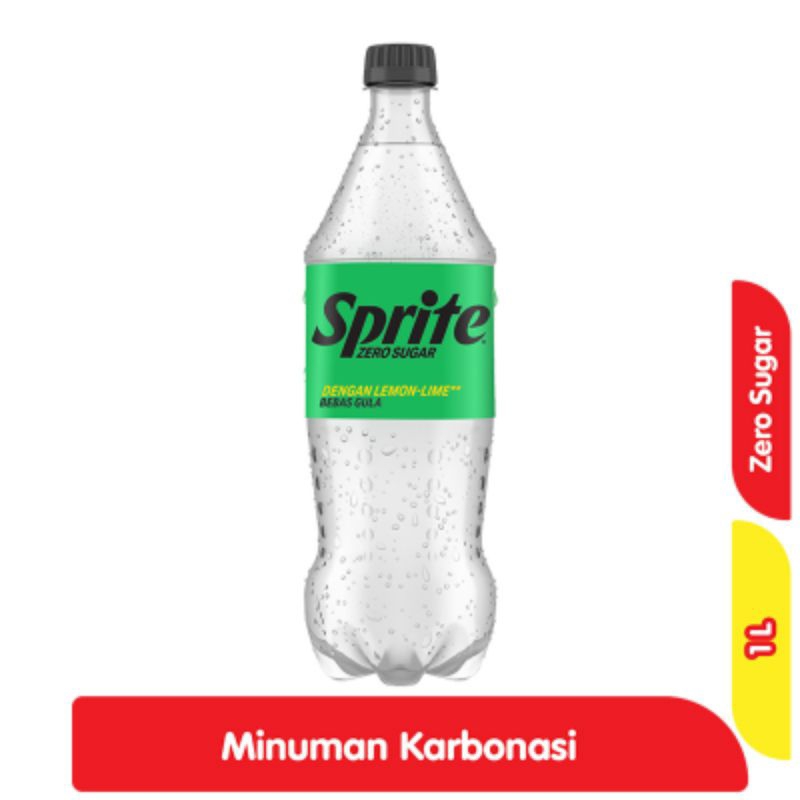 

Sprite Zero Minuman Soda Rasa Lemon Jeruk Nipis Bebas Gula Botol 1 L