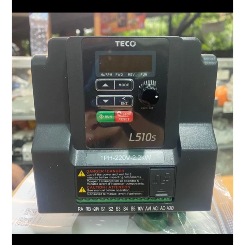 INVERTER TECO L510-203-SH1F-P 3HP 2.2KW 220V