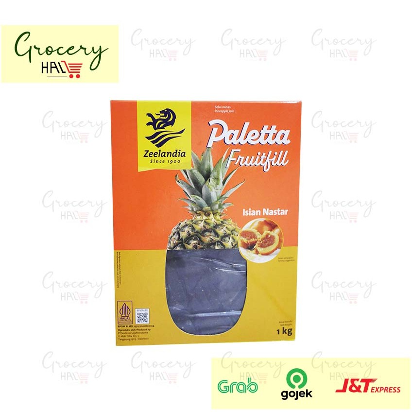 

PALETTA FRUITFILLING NANAS 1 KG ( ISIAN NASTAR )