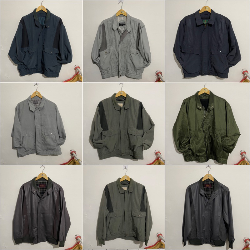 JAKET THRIFT / JAKET VINTAGE / JAKET HARRINGTON / JAKET TARTAN  / JAKET COACH / JAKET CASUAL / JAKET