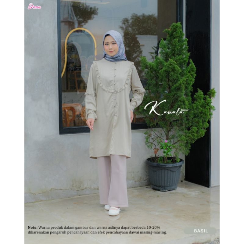 KAMALA TUNIK BY DZEERA (TUNIK ONLY) TUNIK MURAH RAYON TUNIK POLOS