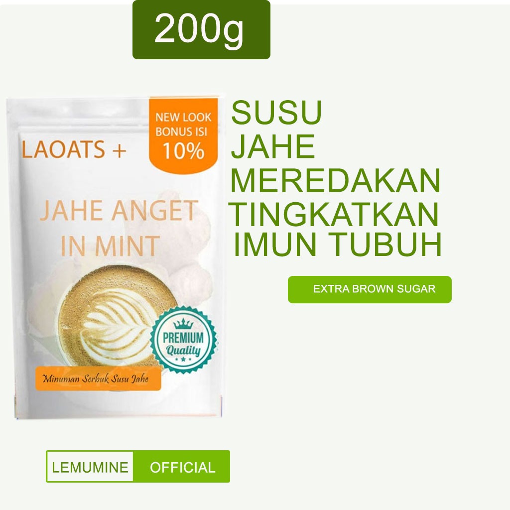 

Jahe Bubuk Minuman Diet Susu Rendah Gula Penurun Berat Badan Pelangsing Badan Laoats