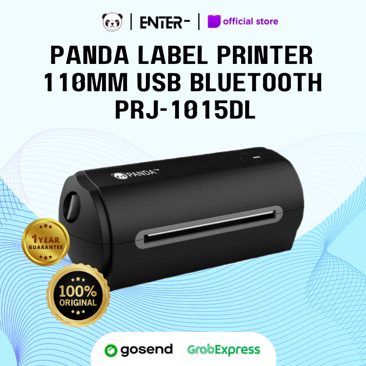 PANDA Label Printer 110MM USB Bluetooth PRJ-1015DL