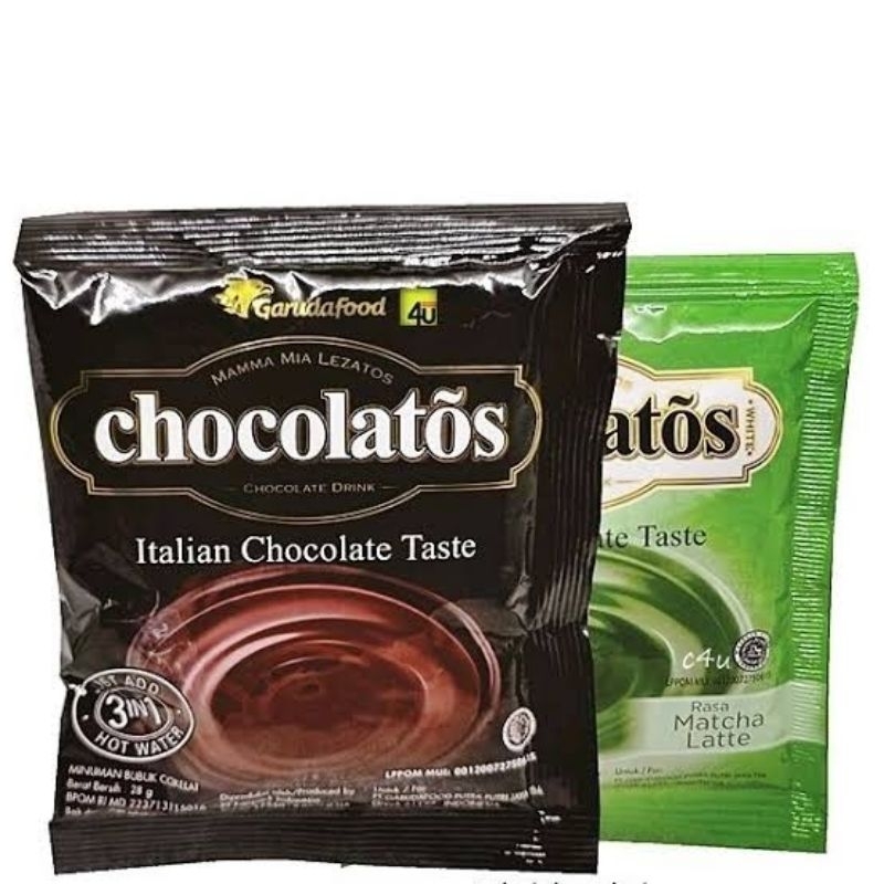 

CHOCOLATOS COKLAT DAN MATCHA 10 pcs