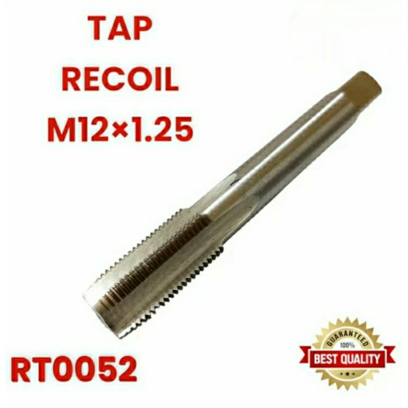 tap recoil m12×1.25 tap recoil baut 17 otomotif kondisi baru