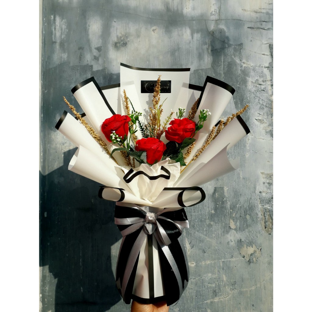 

Buket bunga, Uang, Snack, Hijab / Buket kado / Buket graduation / Buket kado ulang tahun