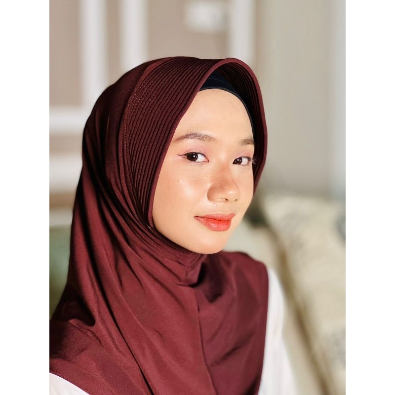 Bergo Sport  // sport lulu // bergo lulu // hijab LuLU // LULU SPORT // // LULU MARISHA //sport prem