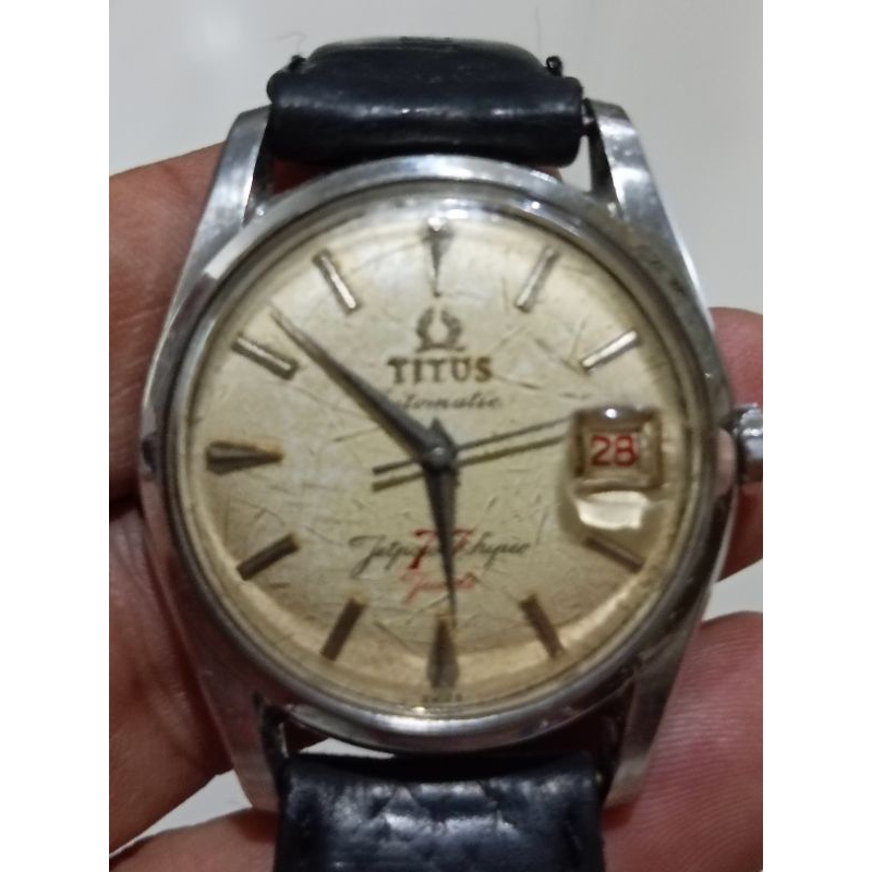 jam tangan Titus 77 automatic jet power original