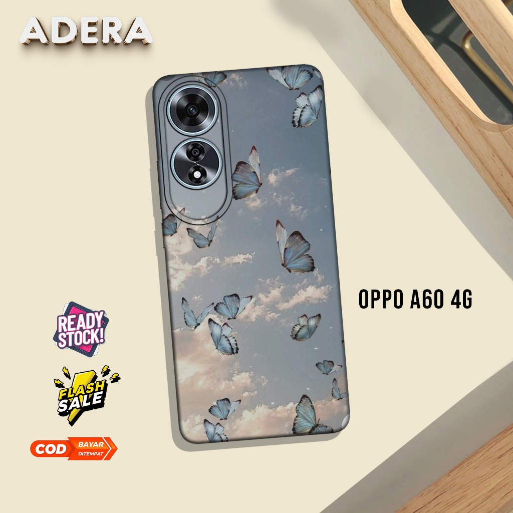 {AR-18} Case Hp Oppo A60 4GTerbaru Zora - Soft Case Hp Oppo A60 4G 2024 Fashion Kesing - Casing OPPO