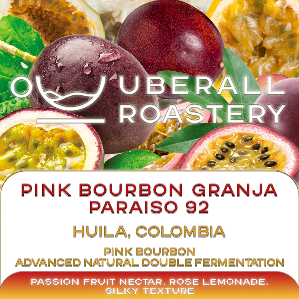 

Kopi Arabika Pink Bourbon Granja Paraiso 92 (Advanced Natural Double Fermentation) 90 gram