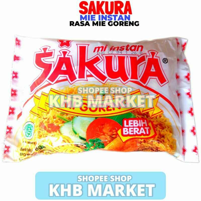 

Mie Instan Sakura 60GR