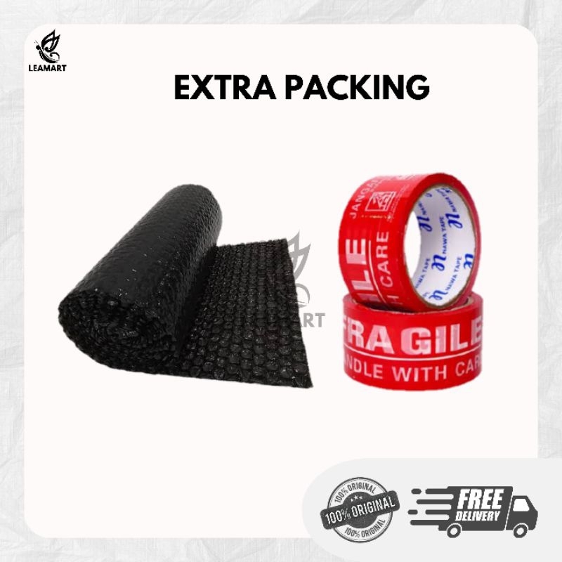 

EXTRA BUBBLE WRAP TAMBAHAN PACKING