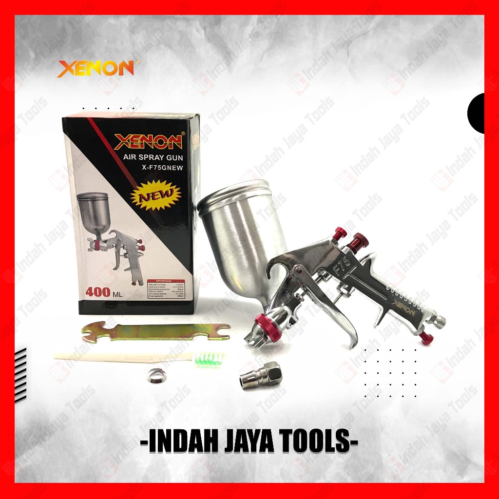XENON Spray Gun F75 Tabung Atas - Spraygun F75G