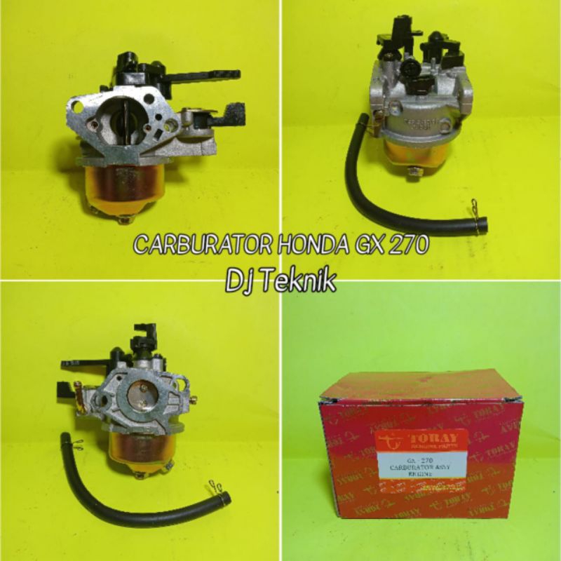 KARBURATOR HONDA GX 270 / CARBURATOR GX 270 MESIN 9 HP