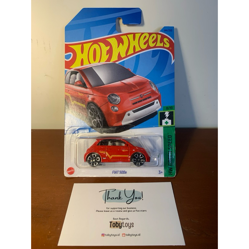 Hotwheels Fiat 500e