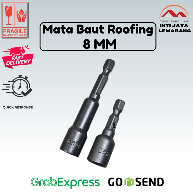 Mata Baut Roofing 8 MM | Mata Bor Baja Ring 8 MM
