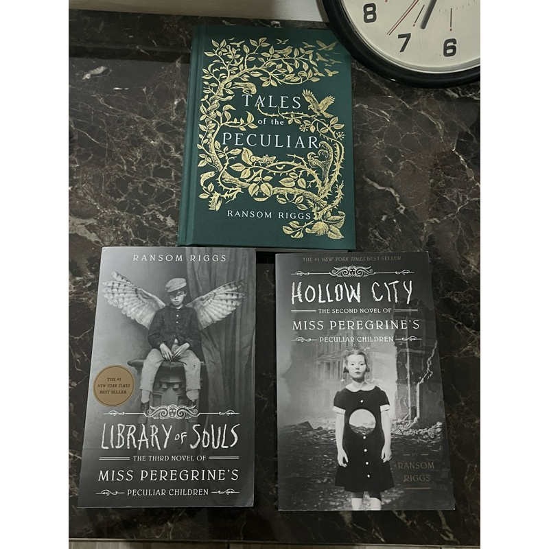 Buku Novel Preloved Miss Peregrine's Hollow City, Library Of Souls, Tales of The Peculiar