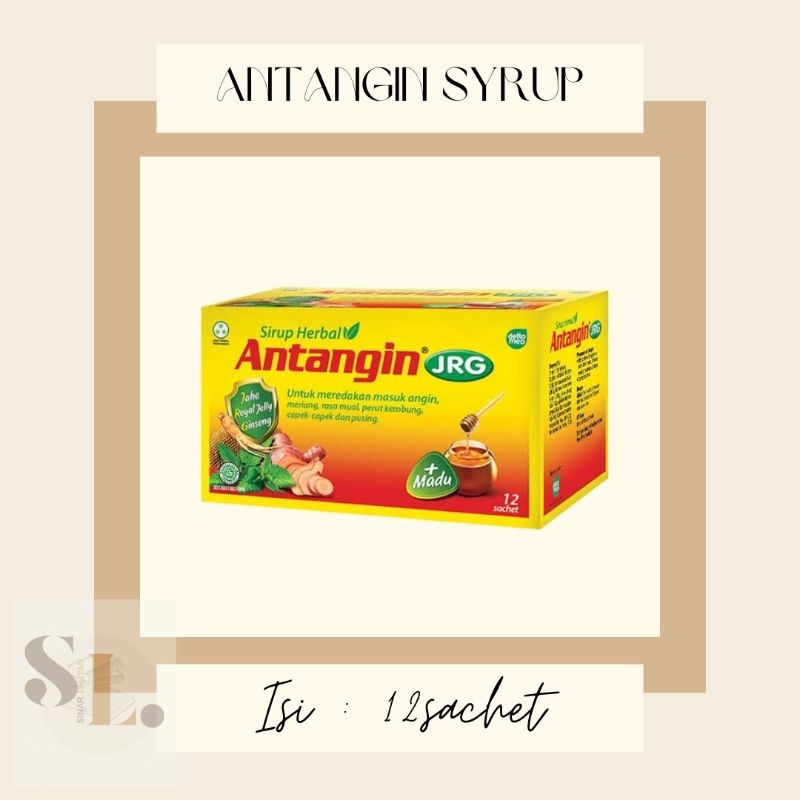 

ANTANGIN JRG SYRUP 15ML X 12 SACHET