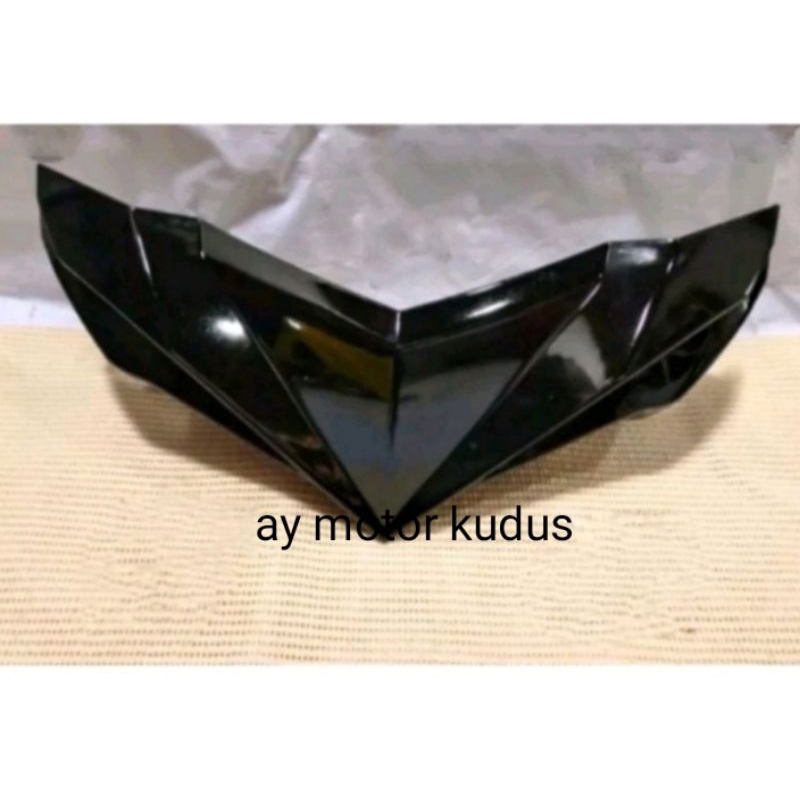 Cover batok depan Mio M3 batok totok Mio M3 Mio z warna hitam glossy