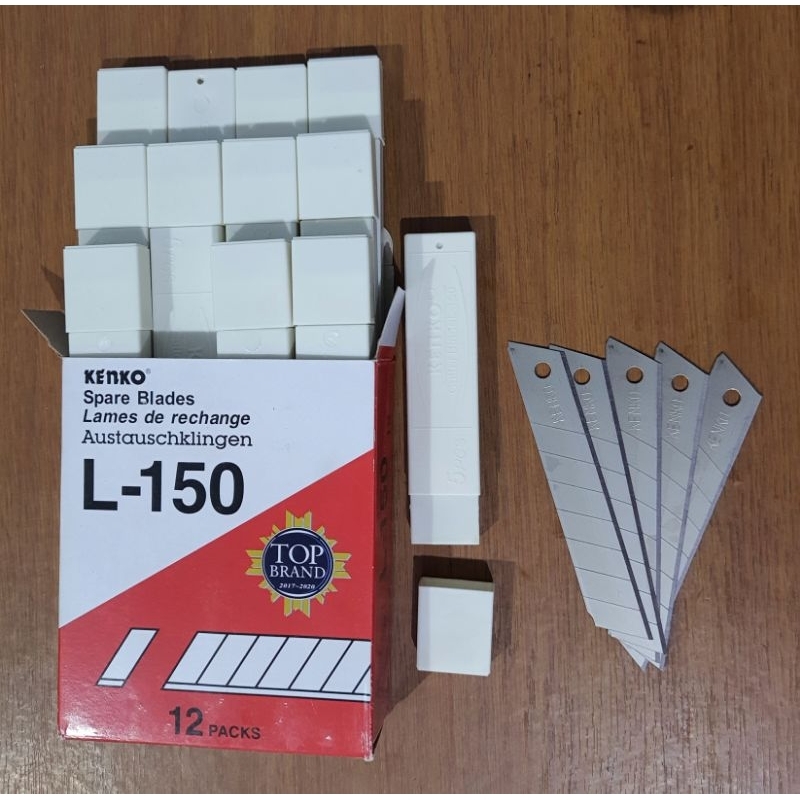 

Baru Isi Refill Cutter Besar Kenko L-150 (Per Pak 12 Tube)